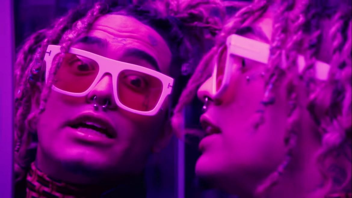 Lil Pump wczepił sobie diament w czoło. Jest droższy niż diament Lil Uzi Verta