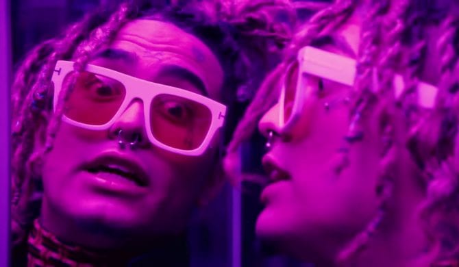 Lil Pump wczepił sobie diament w czoło. Jest droższy niż diament Lil Uzi Verta