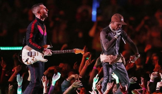 Maroon 5, Big Boi i Travis Scott – zobacz występ z Super Bowl Maroon 5, Big Boi i Travis Scott – zobacz występ z Super Bowl