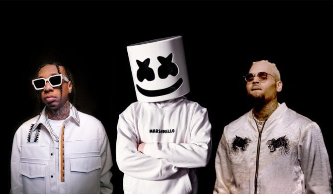 Marshmello, Tyga i Chris Brown we wspólnym singlu Marshmello, Tyga i Chris Brown we wspólnym singlu
