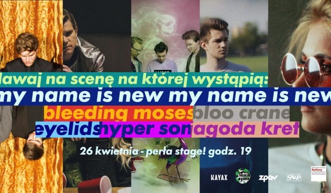 Cho na showcase projektu My Name Is News podczas Enea Spring Break