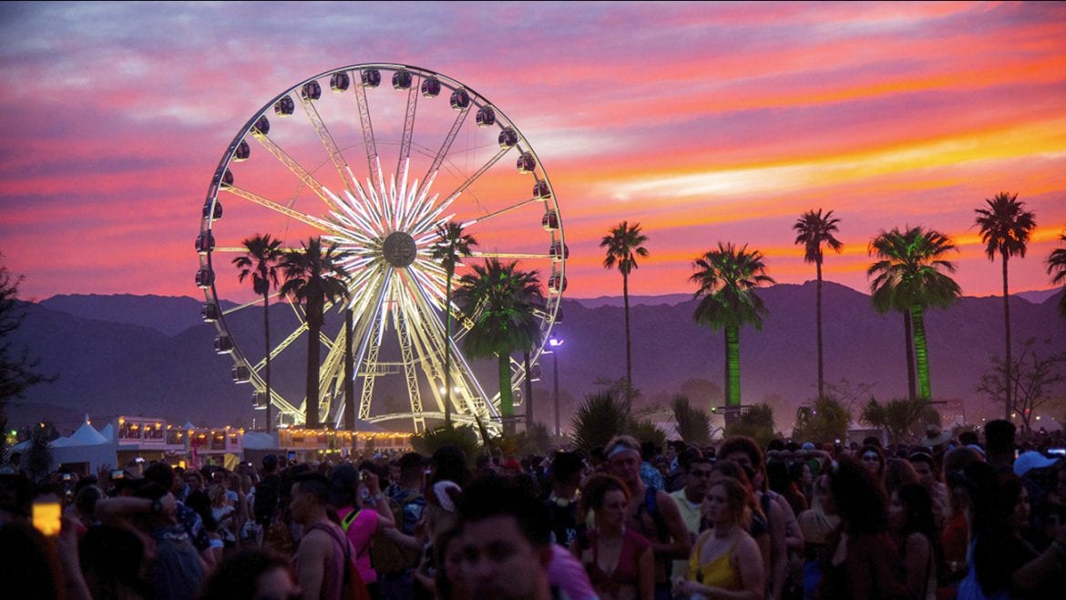 Pożar na festiwalu Coachella