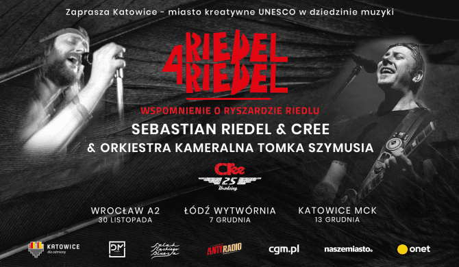Sebastian Riedel w orkiestrowy sposób dziękuje swojemu ojcu Sebastian Riedel w orkiestrowy sposób dziękuje swojemu ojcu