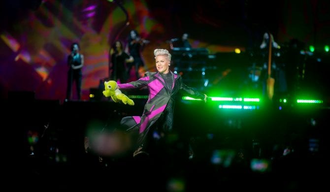 P!nk drwi z frekwencji na wiecu wyborczym Donalda Trumpa