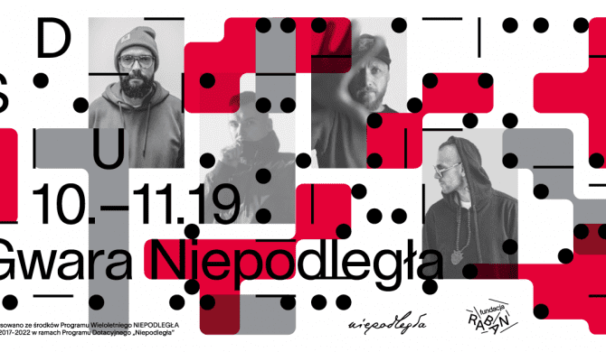 Znani raperzy w projekcie Gwara Niepodległa Znani raperzy w projekcie Gwara Niepodległa