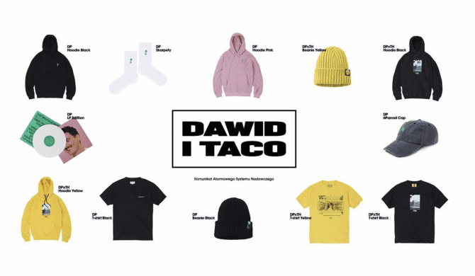 Wspólny merch Dawida Podsiadło i Taco Hemingway’a Wspólny merch Dawida Podsiadło i Taco Hemingway’a