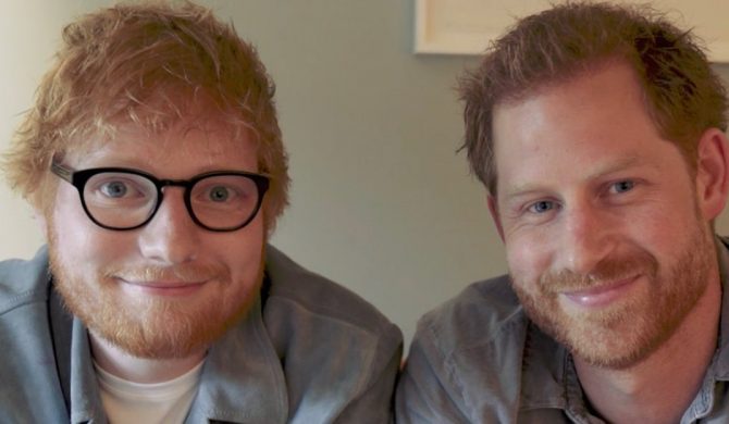 Ed Sheeran i książę Harry wspierają osoby borykające się z problemami psychicznymi