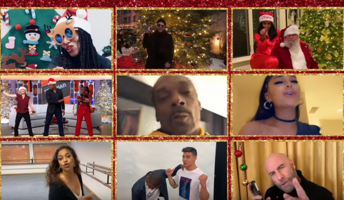 Ariana Grande, Kim Kardashian, Snoop Dogg i Floyd Mayweather świętują z Carey Ariana Grande, Kim Kardashian, Snoop Dogg i Floyd Mayweather świętują z Carey