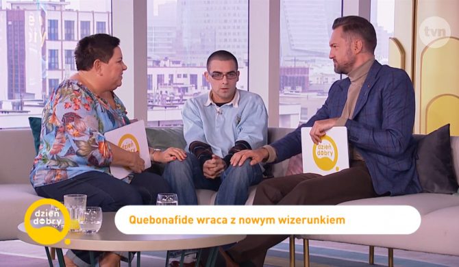 Quebonafide w Dzień Dobry TVN – zobacz występ rapera