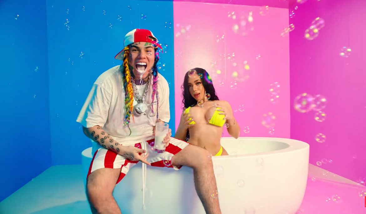 Tekashi 6ix9ine bardzo wysoko na liście najpopularniejszych klipów w UK