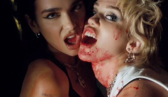Miley Cyrus oraz Dua Lipa we wspólnym teledysku Miley Cyrus oraz Dua Lipa we wspólnym teledysku