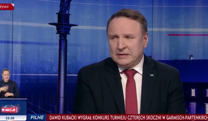 Prezes TVP wychwala sylwestra TVP na antenie TVP. I krytykuje Polsat