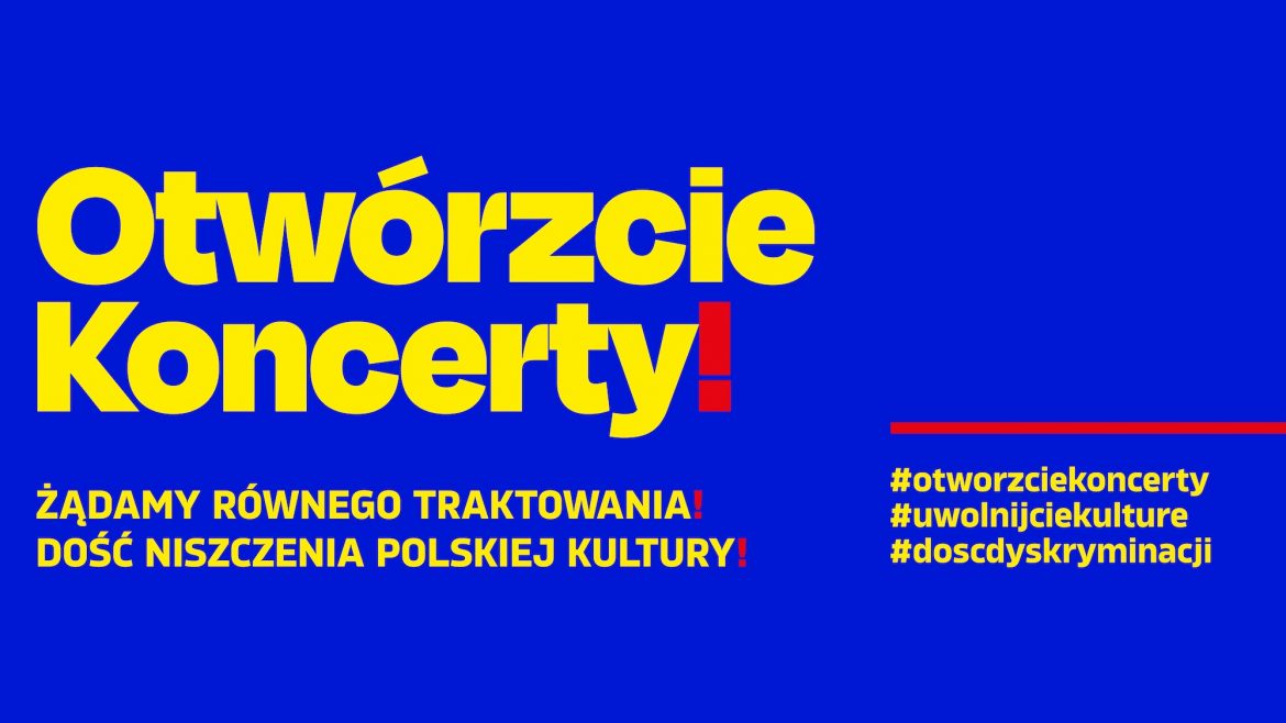 Polska branża muzyczna protestuje przeciwko dyskryminacji i walczy o powrót do koncertowania