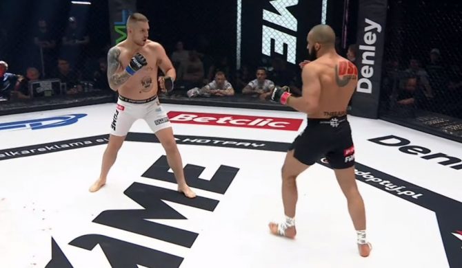 Fame MMA: Arab imponuje formą i zmysłem taktycznym. „Ja chcę zarabiać pieniążki” – komentuje raper
