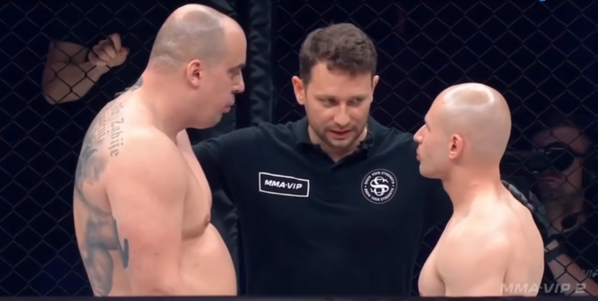 Żurom uduszony przez 40 kilo lżejszego zawodnika na MMA-VIP 2