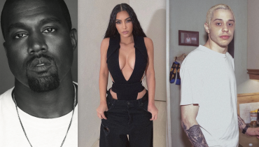 Nowy partner Kim Kardashian komentuje diss Kanyego Westa