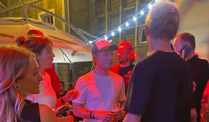Po koncercie w Warszawie Ed Sheeran imprezował w klubie LGBT+