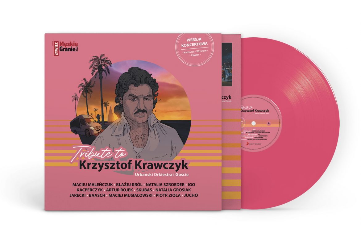 „Tribute to Krzysztof Krawczyk. Urbański Orkiestra i Goście” na różowym winylu