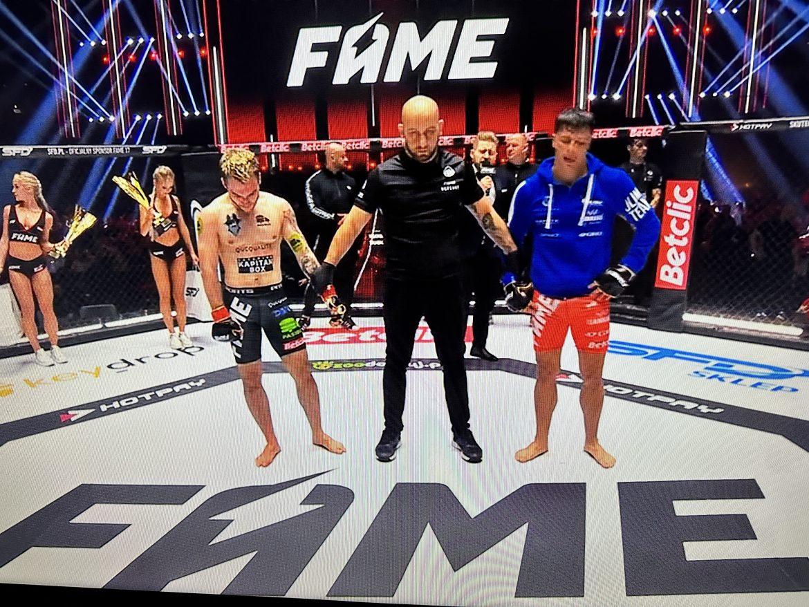 Kondycja Karasia vs doświadczenie Filipka – emocjonujący pojedynek na Fame MMA 17