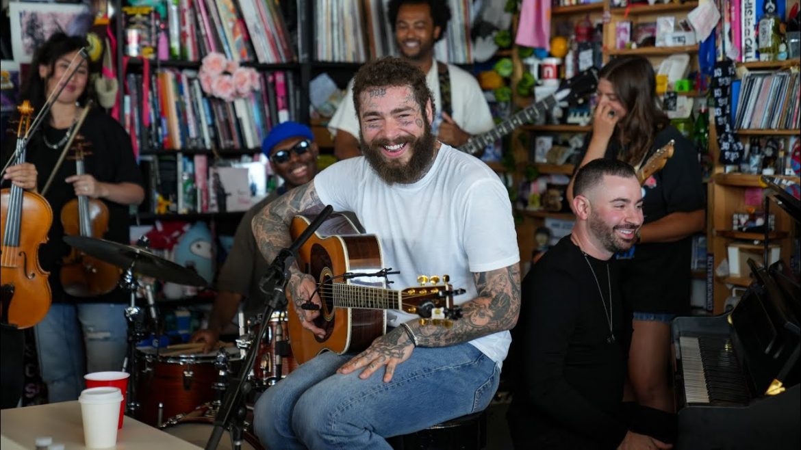 Post Malone gościem nowej odsłony Tiny Desk Concert