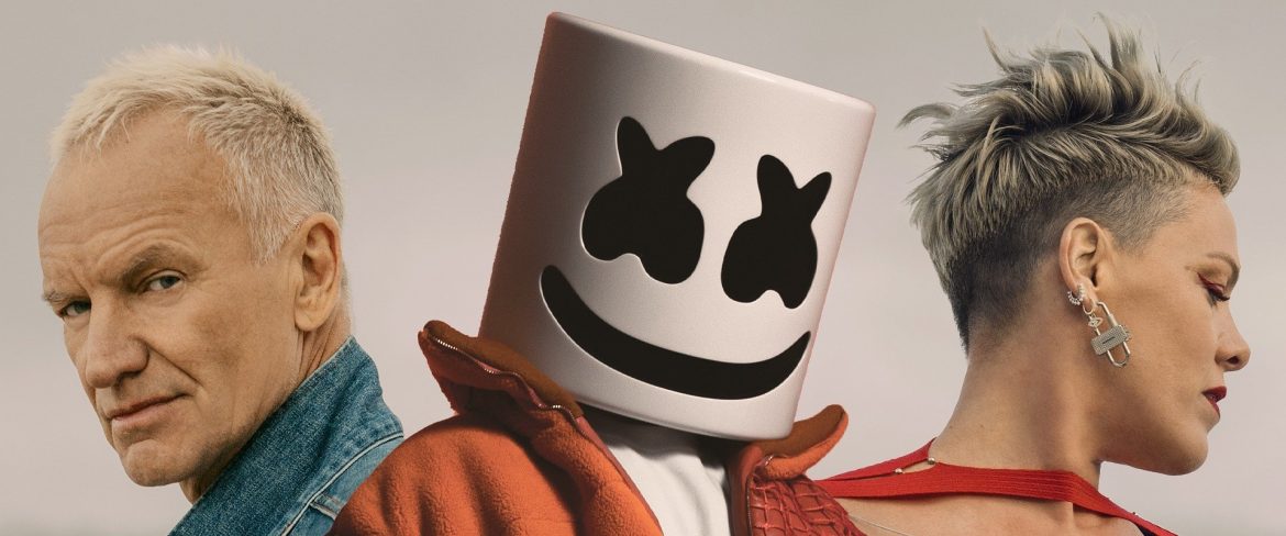 Marshmello, P!NK i Sting w nowym singlu