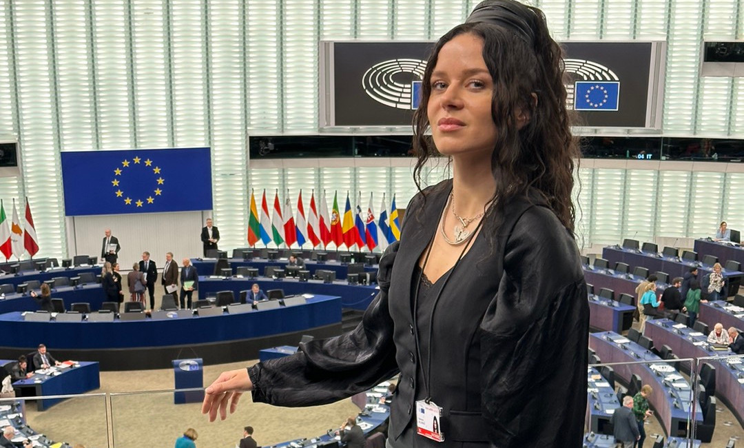 Kasia Lins w Parlamencie Europejskim