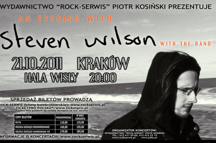 Ruszyła sprzedaż na koncert Stevena Wilsona