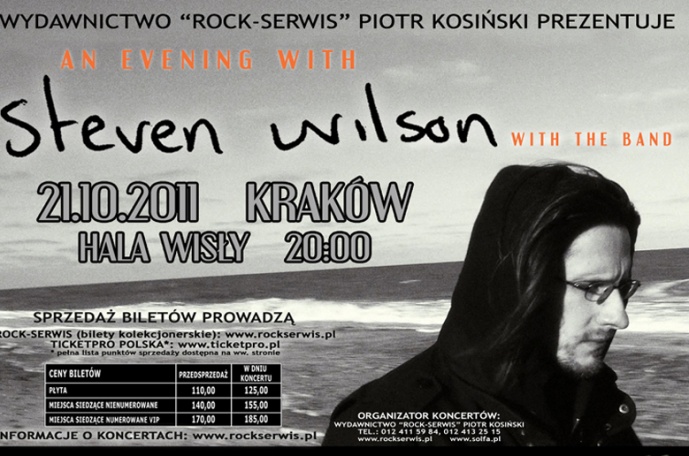 Steven Wilson – dodatkowy koncert w Poznaniu