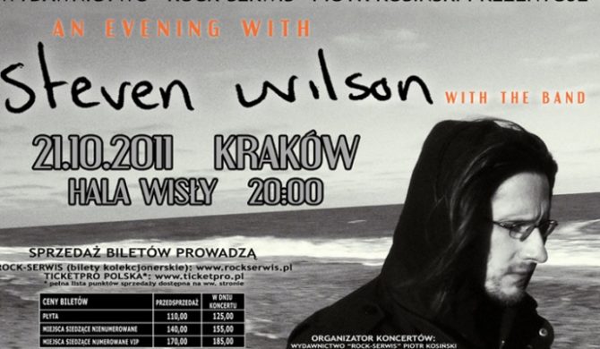 Steven Wilson za kilka dni w Polsce