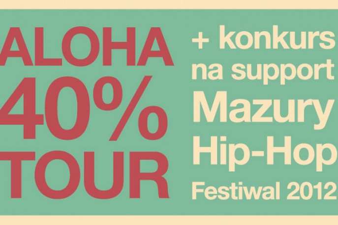 Znamy wyniki eliminacji przed ALOHA 40% TOUR w Warszawie