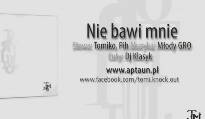 Tomiko – „Nie bawi mnie” (feat. Pih) – audio Tomiko – „Nie bawi mnie” (feat. Pih) – audio