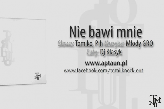 Tomiko – „Nie bawi mnie” (feat. Pih) – audio