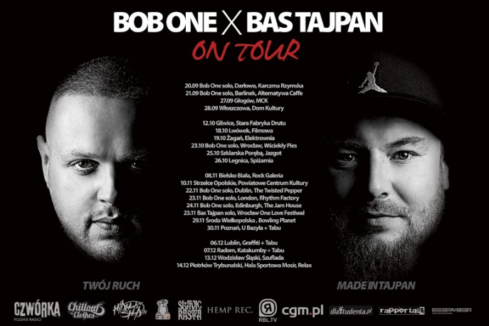 Bob One Daj Z Siebie Wszystko Feat Bas Tajpan Bob One & Bas Tajpan: wspólny klip, wspólna trasa - CGM.pl