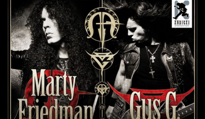 Marty Friedman i Gus G na koncertach w Polsce Marty Friedman i Gus G na koncertach w Polsce