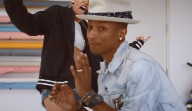 Pharrell i Miley w klipie do „Come Get It Bae”