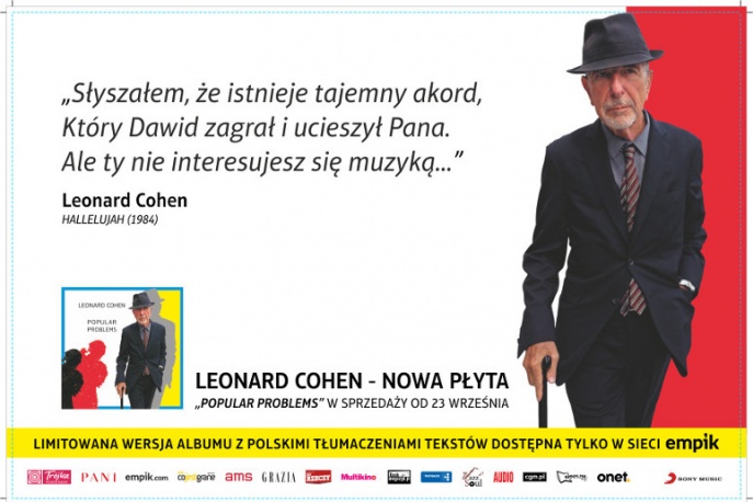 Leonard Cohen w warszawskim metrze