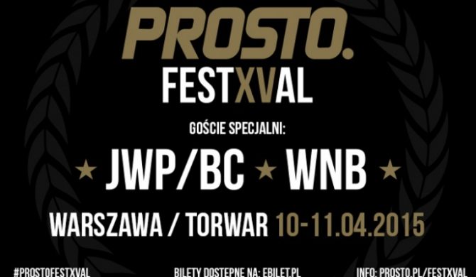 JWP/BC oraz WNB – goście specjalni Prosto FestXValu