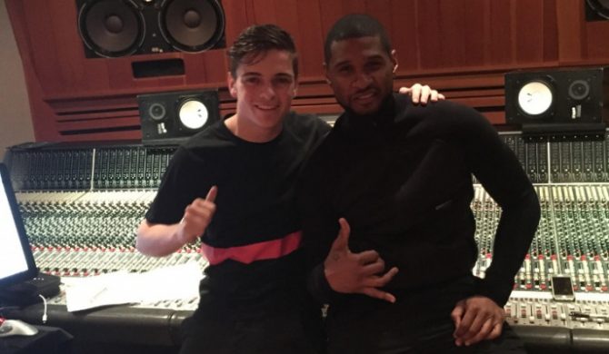 Martin Garrix nagrał z Usherem