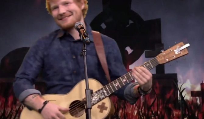 Ed Sheeran wystąpił u Fallona. Wykonał utwory Iron Maiden, Limp Bizkit i Ty Dolla Signa