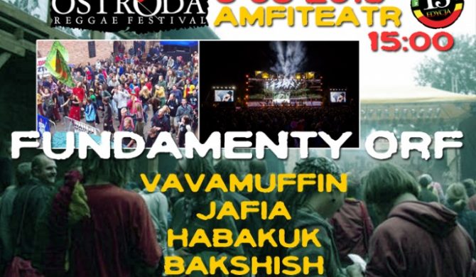 Fundamenty Ostróda Reggae Festival – czwartkowy koncert specjalny w ostródzkim teatrze