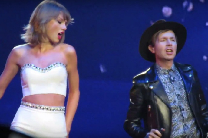 Taylor Swift wystąpiła z Beckiem i St. Vincent (wideo)