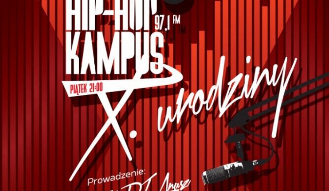 Bilon, HZD, Flint, WSZ, CNE i DJ Kebs na 10 urodzinach audycji Hip Hop Kampus