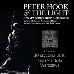 Peter Hook wraca do Polski