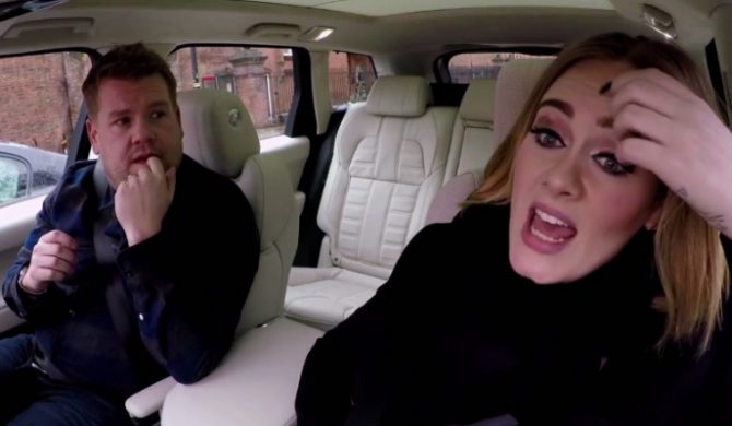 Carpool Karaoke z Adele. Wokalistka śpiewa piosenkę Spice Girls i rapuje zwrotkę Nicki Minaj
