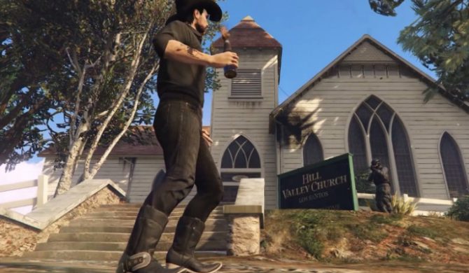 Lemmy Kilmister postacią w „Grand Theft Auto V” Lemmy Kilmister postacią w „Grand Theft Auto V”