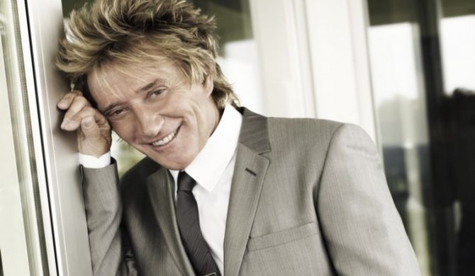 Ozłocony Rod Stewart